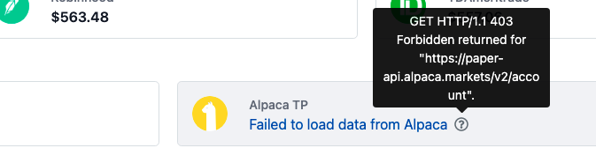 Dashboard Broker Connection Error
